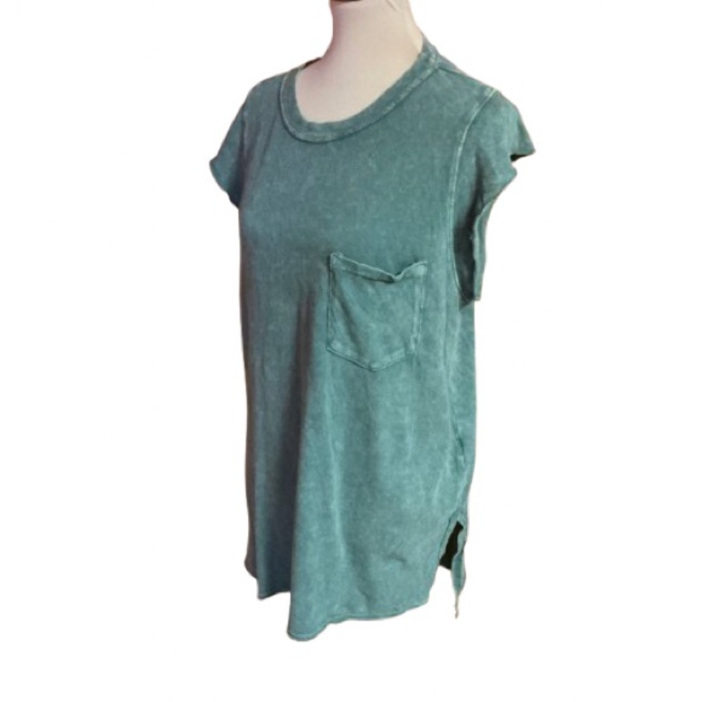 Anthropologie T.La green Beachy oversized top